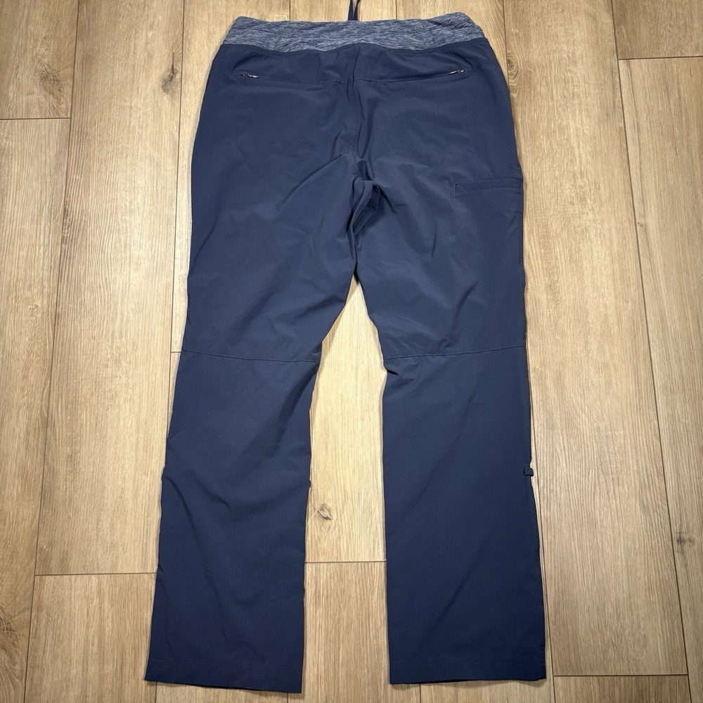 Duluth Trading Co Pants Womens Size 12 Blue Alpine Flex Convertible Outdoors - Picture 7 of 8